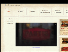 Tablet Screenshot of pastis.nl